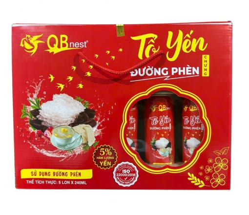 Nước yến lon giải khát và dinh dưỡng QB nest