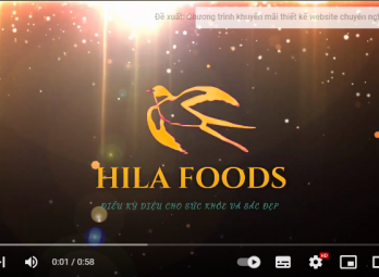 Video marketing giới thiệu sản phẩm cho Công ty yến sào Hilafoods | Chuyên nghiệp | Hấp dẫn