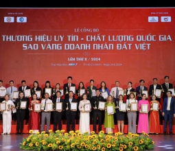 Top 100 Thương Hiệu Tiêu Biểu - Chất Lượng Quốc Gia 2024